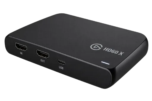 Black Elgato HD60 X Capture Card