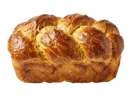 Braided Brioche Bread Loaf