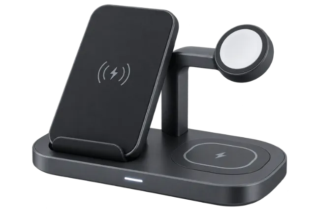 3 in 1 wireless charging station for devices