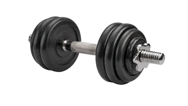 Adjustable Black Dumbbell for Fitness Workout