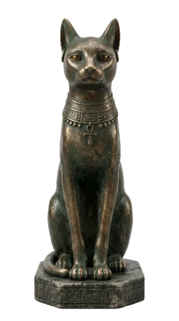 Ancient Egyptian Cat Statue