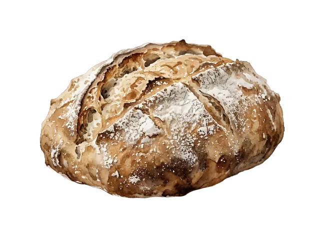 Artisan Sourdough Bread Loaf