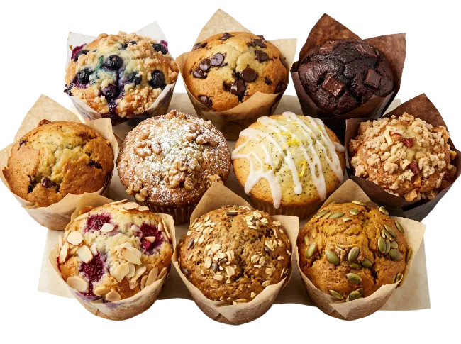 Assorted Gourmet Muffins Collection