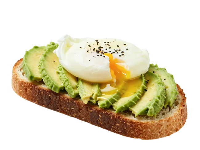 Avocado Toast with Poached Egg