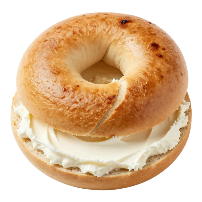 Bagel with Cream Cheese