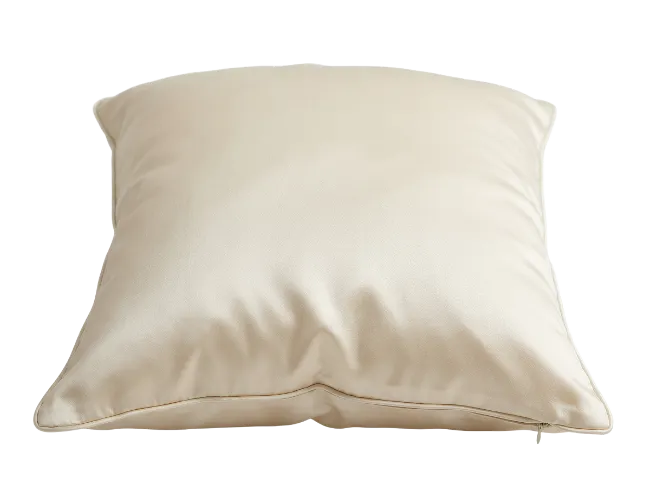 Beige Decorative Throw Pillow