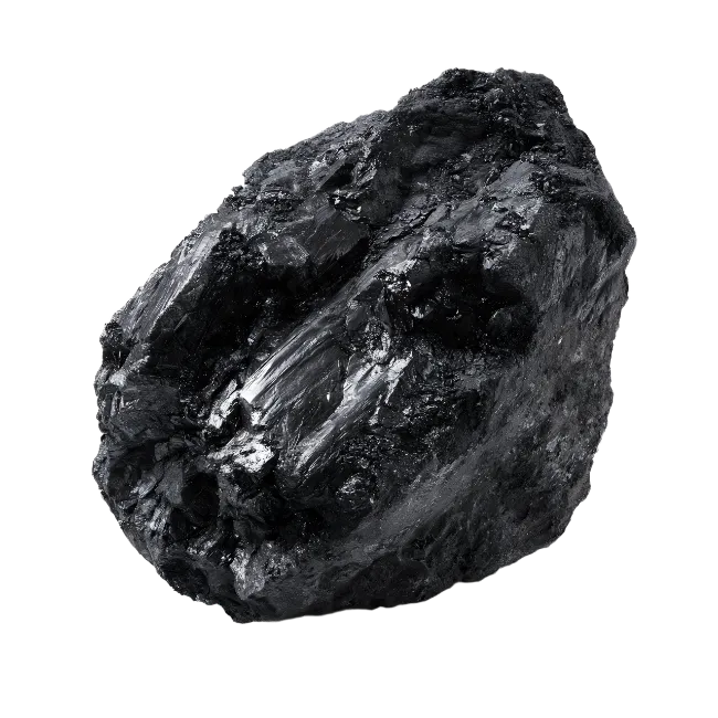 Black Coal Rock Mineral Specimen