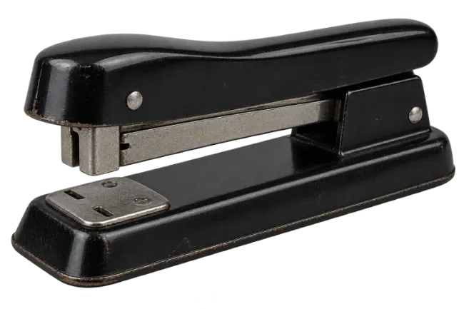 Black Desktop Stapler Office Supply