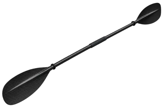 Black Double Bladed Kayak Paddle