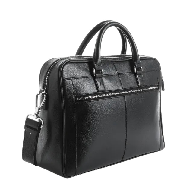 Black Leather Briefcase