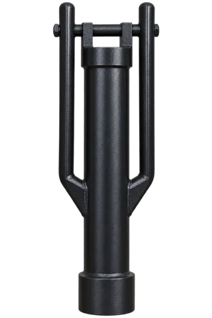 Black Metal Hydraulic Cylinder Part