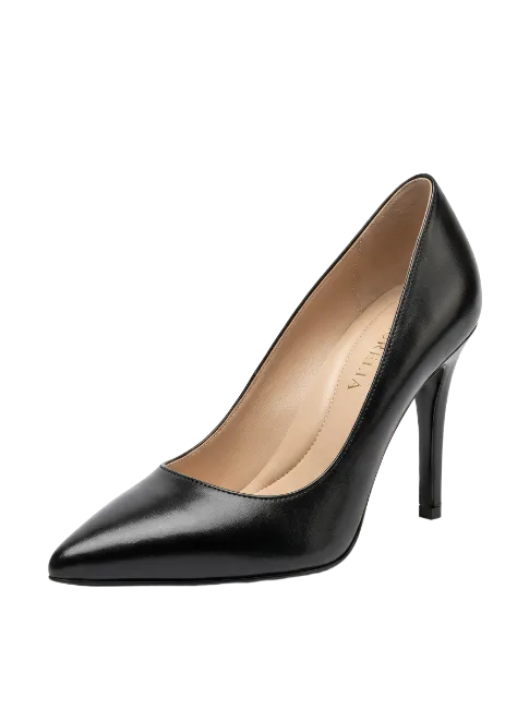 Black Stiletto High Heel Shoe