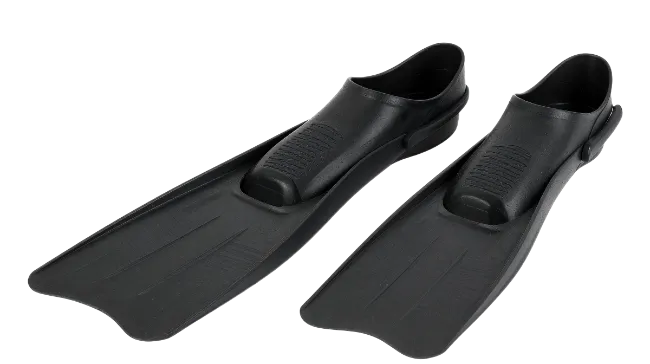 Black Swim Fins Pair
