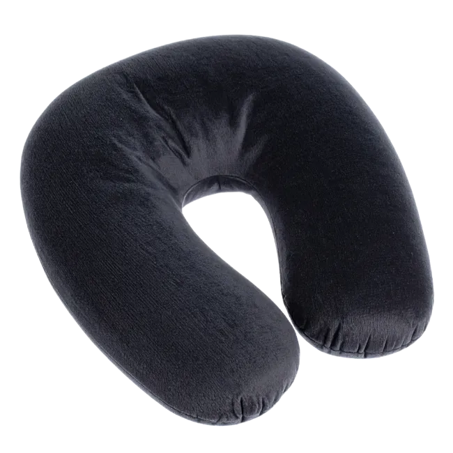 Black Travel Pillow
