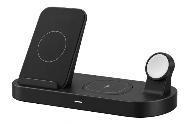Black Wireless Charging Station