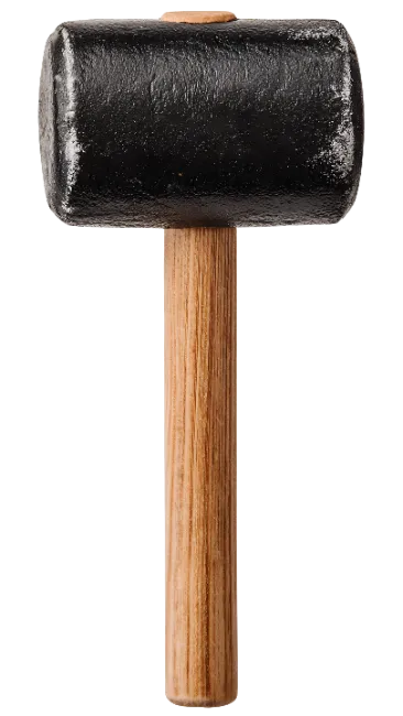 Blacksmith Hammer with Wooden Handle