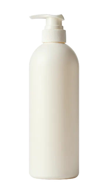 Blank White Pump Bottle for Cosmetic Product