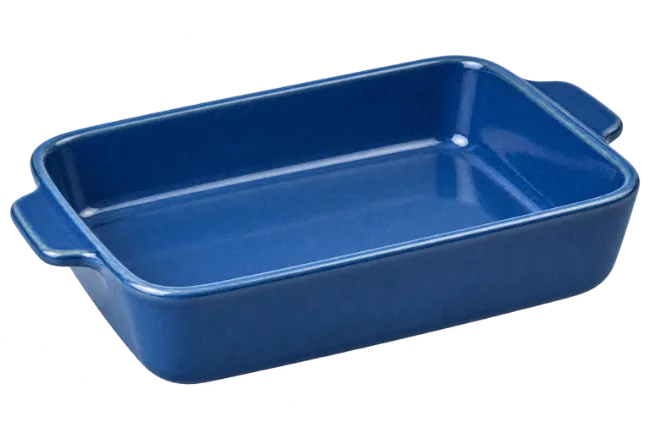 Blue Ceramic Baking Dish