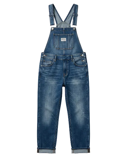 Blue Denim Overalls
