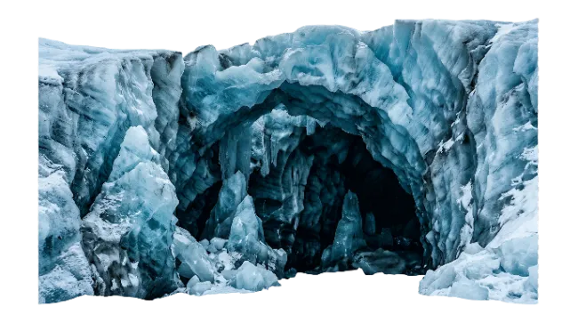 Blue Glacier Ice Cave
