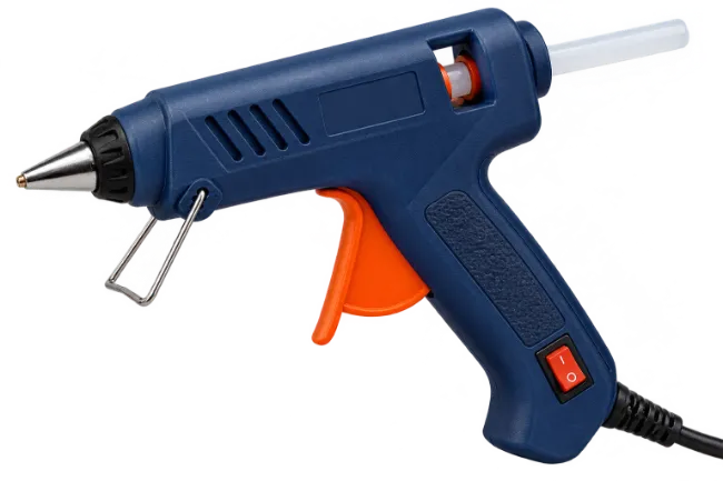 Blue Hot Glue Gun