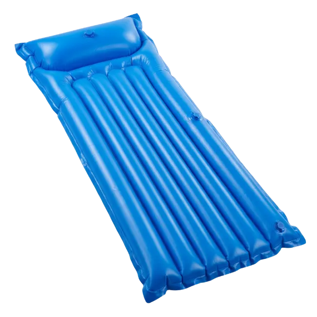 Blue Inflatable Pool Float Air Mattress