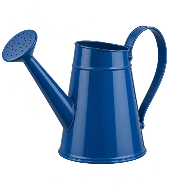 Blue Metal Watering Can