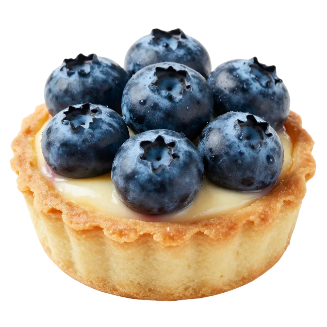 Blueberry Custard Tart