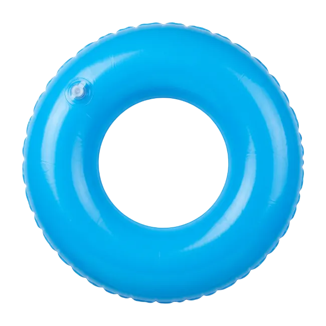 Bright Blue Inflatable Swim Ring