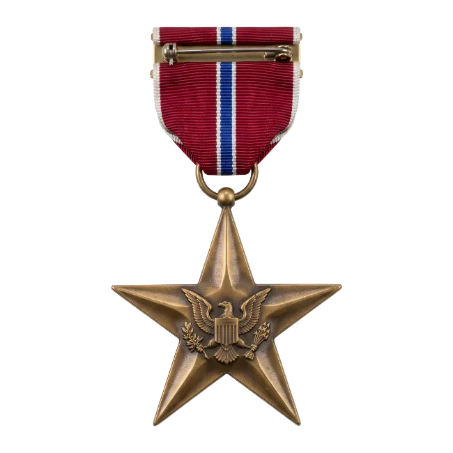 Bronze Star Medal with Ribbon