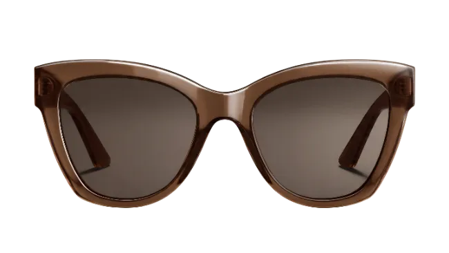 Brown Cat Eye Sunglasses
