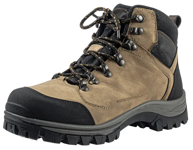 Brown Leather Hiking Boot