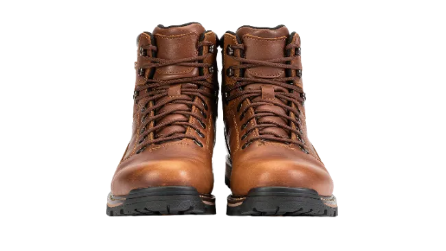 Brown Leather Work Boots