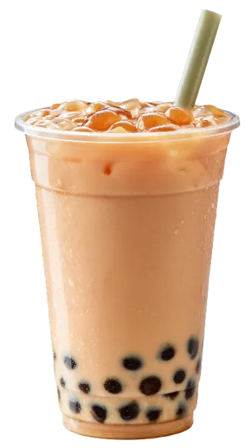 Bubble Milk Tea in Plastic Cup
