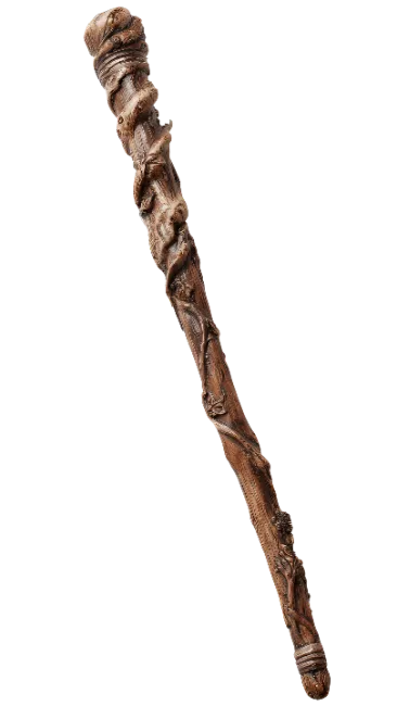 Carved Wooden Magic Wand