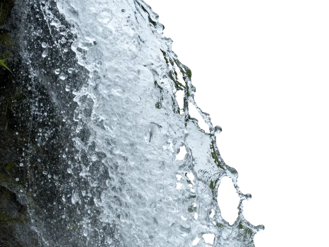 Cascading Waterfall Water Splash