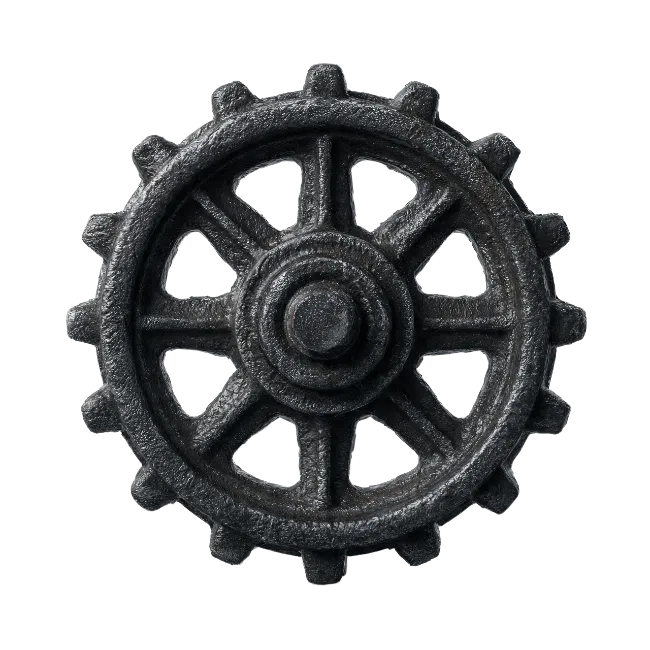 Cast Iron Mechanical Gear