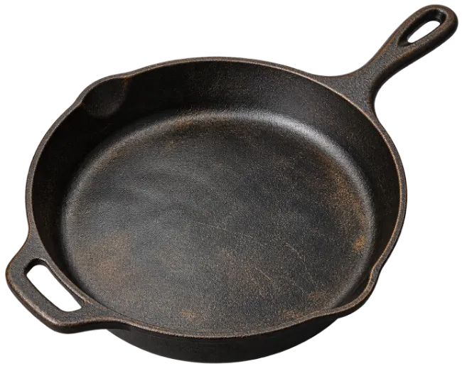 Cast Iron Skillet with Dual Handles