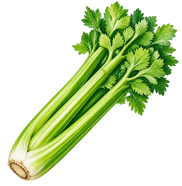 Celery Illustration