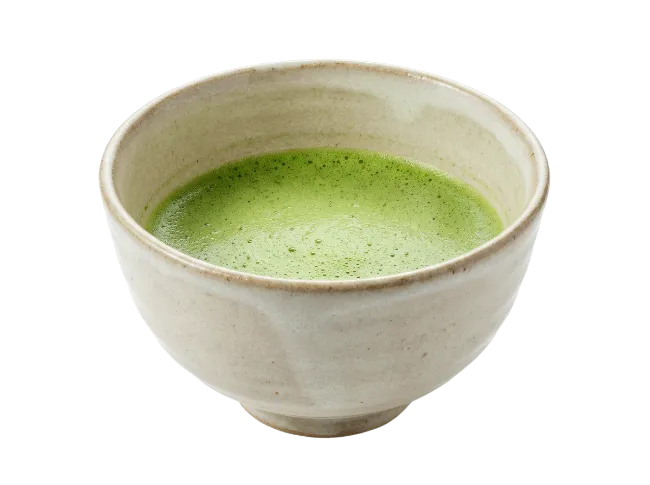 Ceramic Bowl of Matcha Green Tea