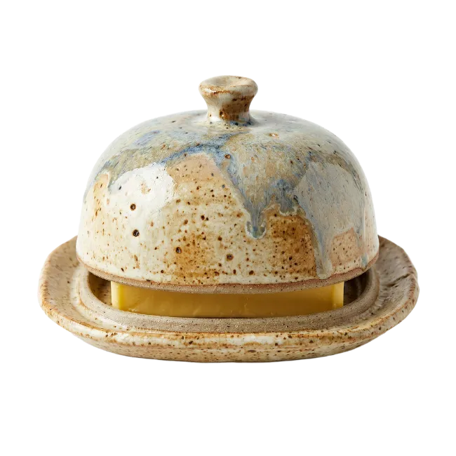 Ceramic Butter Dish with Lid