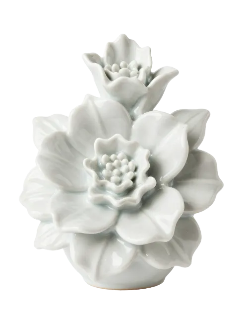 Ceramic Flower Figurine