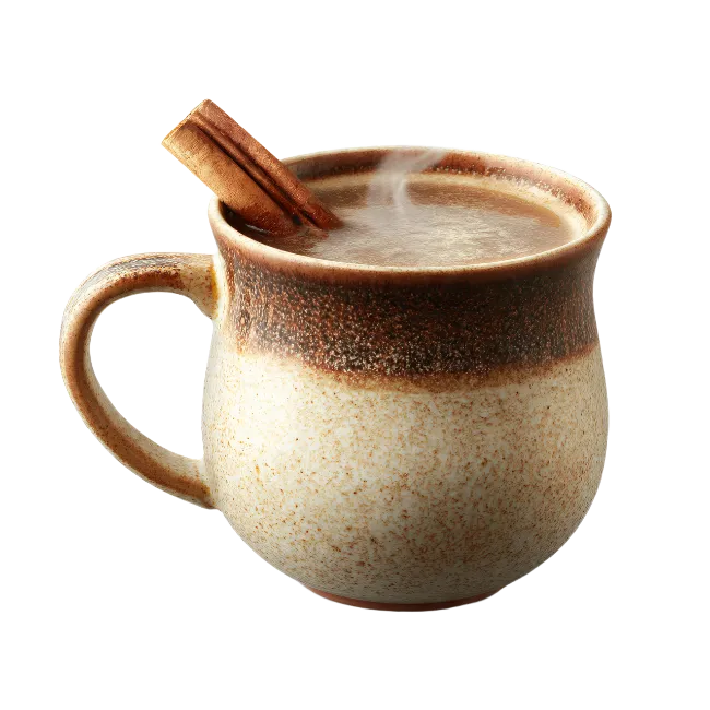 Ceramic Mug of Hot Cinnamon Tea