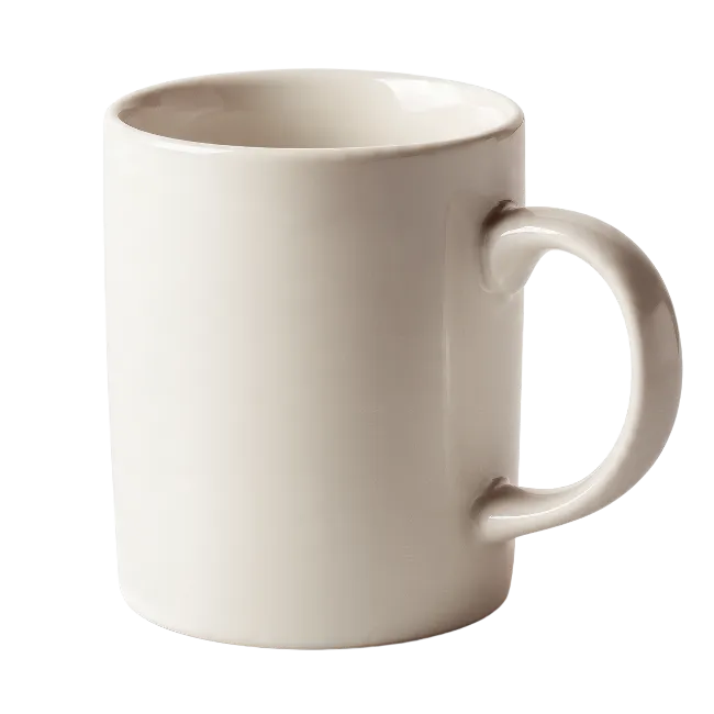 Ceramic White Coffee Mug