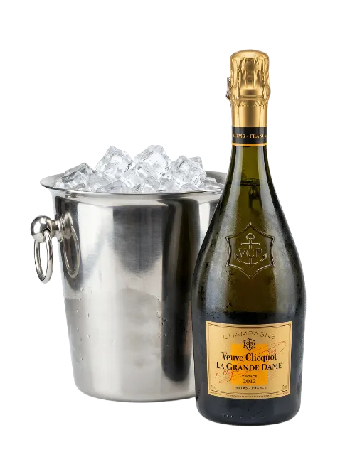 Champagne Bottle with Ice Bucket