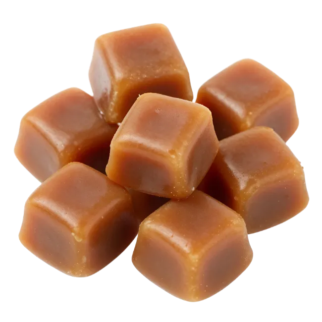 Chewy Caramel Candy Cubes
