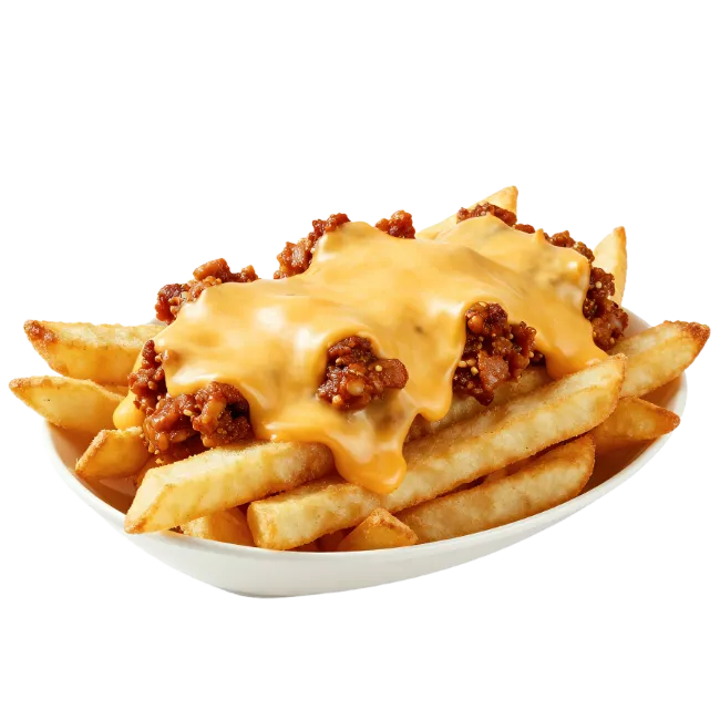 Chili Cheese Fries in a Bowl