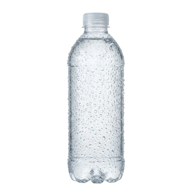 Chilled Water Bottle with Water Drops