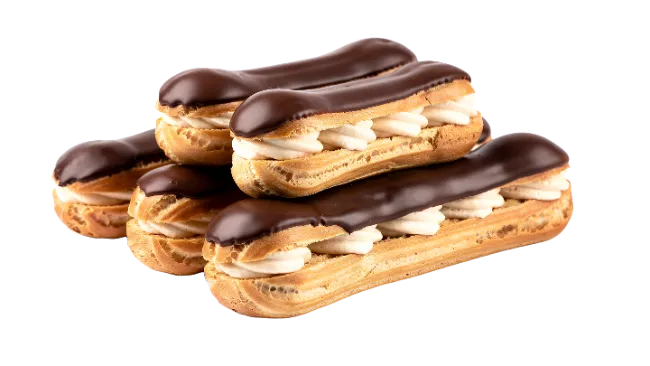 Chocolate Eclairs Stack