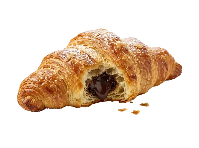 Chocolate Filled Croissant Pastry